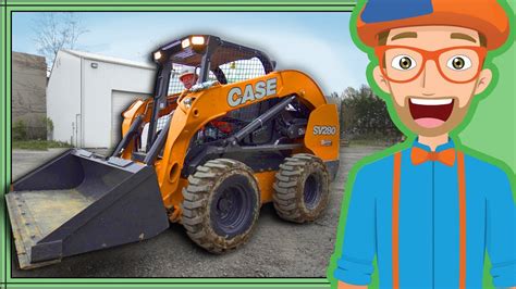 blippi skid steer video|kids skid loader videos.